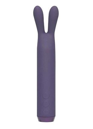 Вибратор с ушками je joue - rabbit bullet vibrator purple, глубокая вибрация