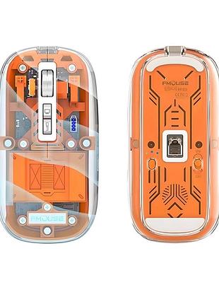 Беспроводная мышь fmouse m133 2.4 ггц rgb (аккумуляторная)