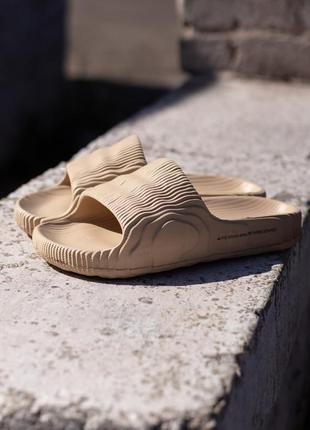 Чоловічі шльопанці adidas adilette 22 beige7 фото