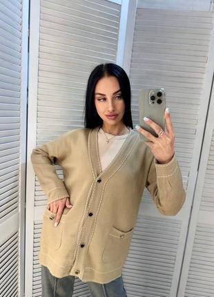 Удлиненный кардиган5 фото