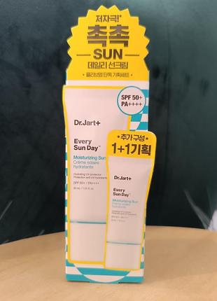 Зволожуючий сонцезахисний крем dr.jart+ every day moisturizing sun 30 мл2 фото
