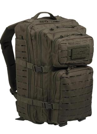 Рюкзак штурмовий mil-tec assault lazercut 36 л оливковий