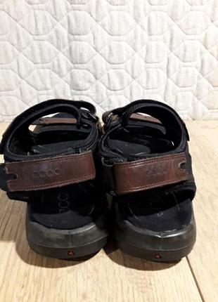 Брендовые кожаные сандалии ecco, 43,5-44 размер5 фото