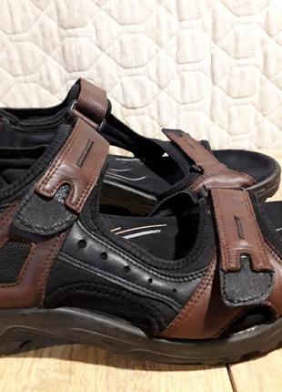 Брендовые кожаные сандалии ecco, 43,5-44 размер3 фото