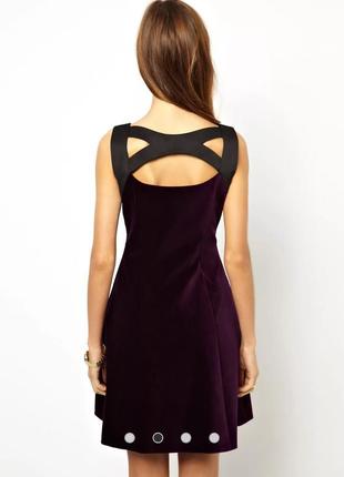 Оксамитове плаття від karen miller5 фото