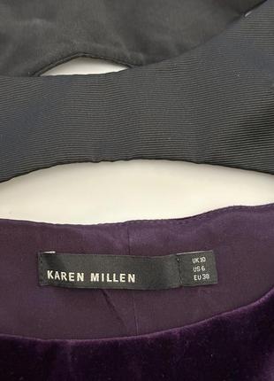 Оксамитове плаття від karen miller10 фото