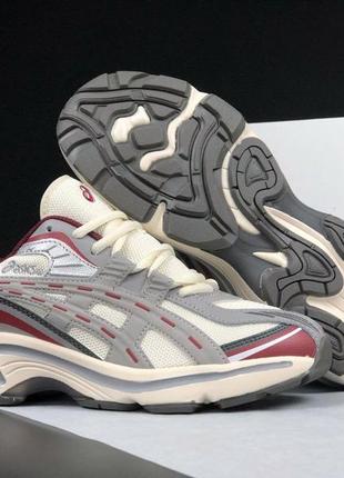 Р.41-46 кросівки asics gel-preleus бежево/сірі ks 122534 фото