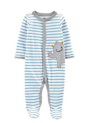 Новый хлопковый человечек carters слип комбинезон