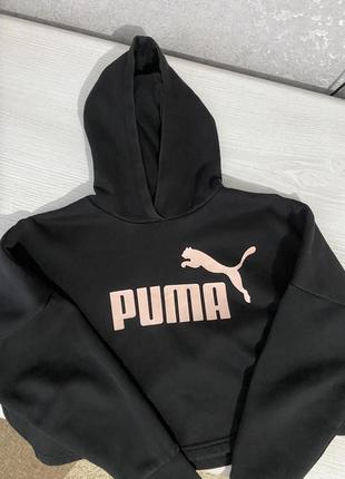 Укороченное худи puma