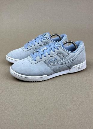 Оригинальные замшевые кроссовки fila