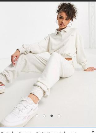 Котоновий оверсайз костюм оригінал reebok