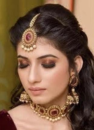 Индийская маанг тикка тика - украшение на голову /пробор!!!