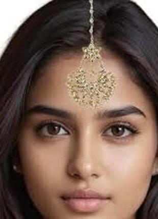 Индийская маанг тикка тика - украшение на голову /пробор!!!