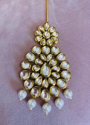 Индийская маанг тикка тика - украшение на голову /пробор!!!