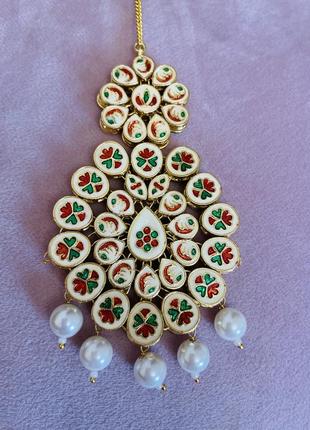 Индийская маанг тикка тика - украшение на голову /пробор!!!