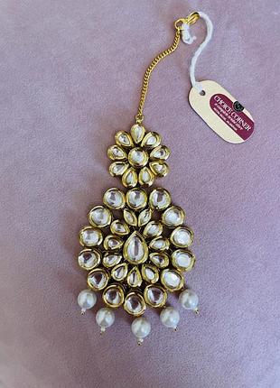 Индийская маанг тикка тика - украшение на голову /пробор!!!