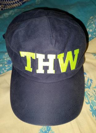 Кепка thw цвет синий