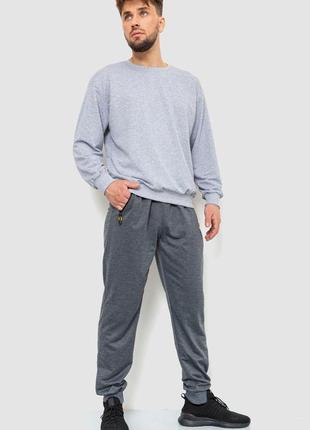 Спорт штани чоловічі, колір сірий, 244r41381 m, m, 462 фото