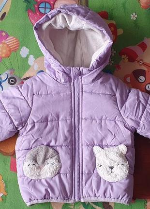Курточка для девочки осень/теплая зима/весна