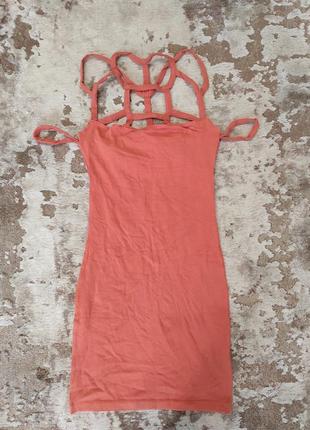 Сукня плаття помаранчеве кирпичне asos