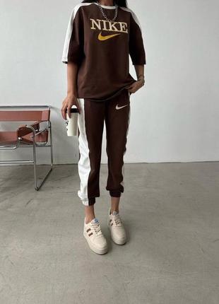 Спортивный костюм футболка + штаны nike