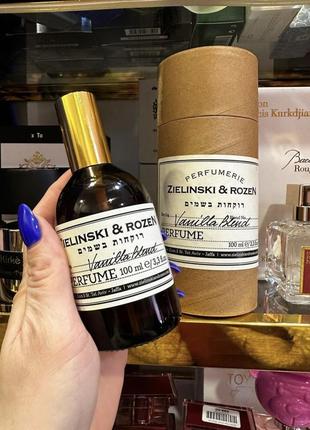 Супер ціна 🔥🔥🔥 zielinski & rosen vanilla blend, ванілла бленд, 100 мл