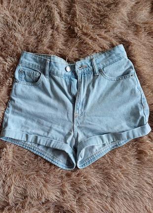 Джинсовые шорты bershka