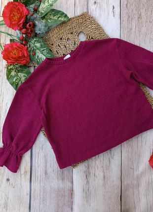 Теплый свитшот свитер на девочку теплий світшот zara