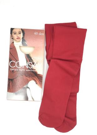Капронові колготки до школи різнокольорові