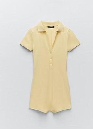 Стильный ромпер комбинезон zara