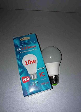 Б/у ledium a60 10w 4100к е27 230v