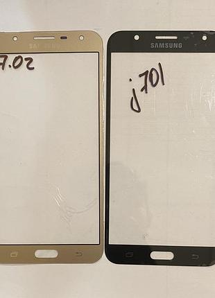 Samsung galaxy j7 neo 2017 / j701 скло для ремонту дисплея