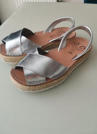 Жіночі босоніжки менорки 37 натуральна шкіра