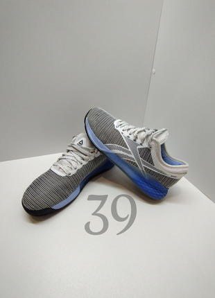 Сірі бігові кросівки reebok nano 9 39 розміру