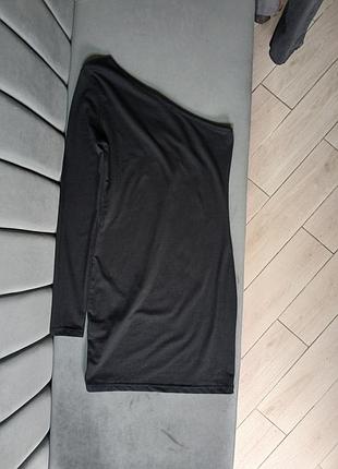 Платье мини на одно плечо 3