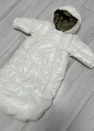 Комбинезон пуховик benetton baby