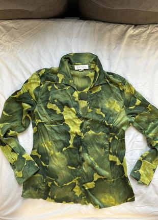 Escada оригинал рубашка шелк