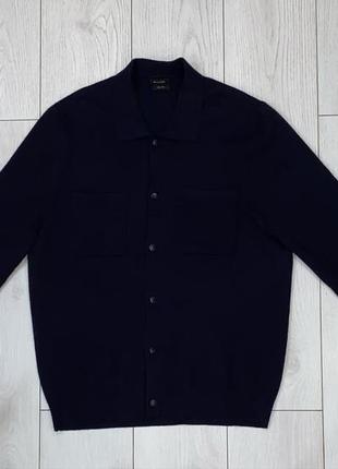 Мужской кашемировый свитер massimo dutti made in italy size l2 фото