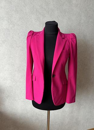 Новий піджак жакет zara малинового кольору