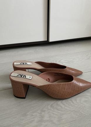 Туфли лодочки zara 202639111193