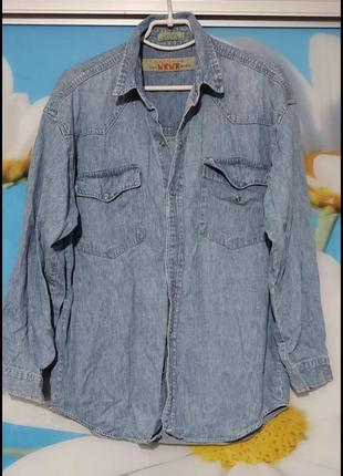 Сорочка джинсова workwear l 200 грн