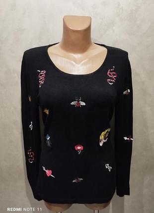Gucci, жіночий светр, в чорному кольорі.