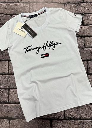 Жіноча футболка tommy hilfiger женские футболки томми хилфигер томмі хілфігер