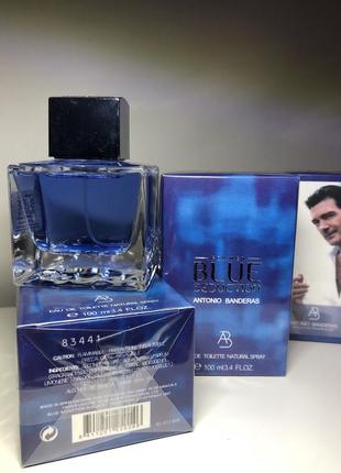 Чоловічі парфуми antonio banderas blue seduction 100 ml чоловіча парфума туалетна вода антоніо бандерас блю седакшн