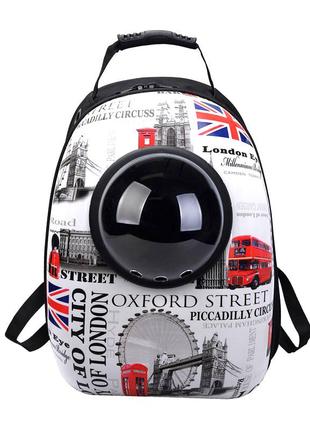 Рюкзак-переноска для кішок taotaopets 254406 window london