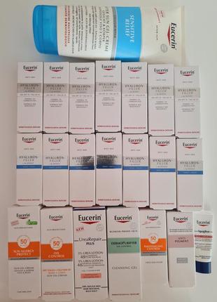 Набір денний та нічний крем eucerin hyaluron filler 3x effect