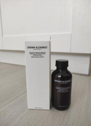 Детокс средство для снятия макияжа с глаз. grown alchemist. элитная натуральная...