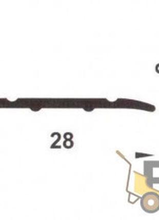 Порожок для пола кск-профиль 40 мм 2.7 м дуб сафари п32