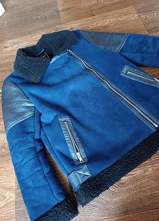 Куртка дубленка next