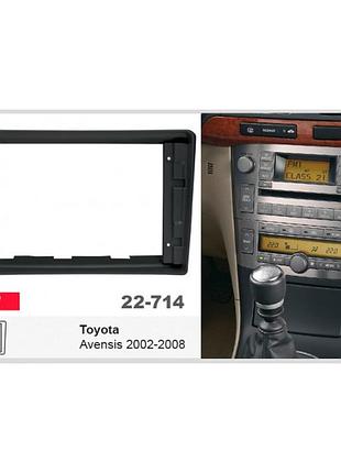 Перехідна рамка серії carav 22-714 для toyota avensis 2002-09 9 дюймів